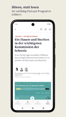 Basler Zeitung Nachrichten android App screenshot 0