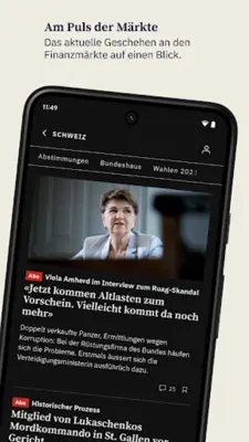 Basler Zeitung Nachrichten android App screenshot 4