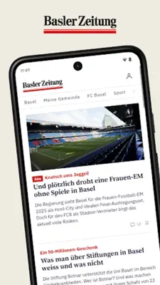 Basler Zeitung Nachrichten android App screenshot 5